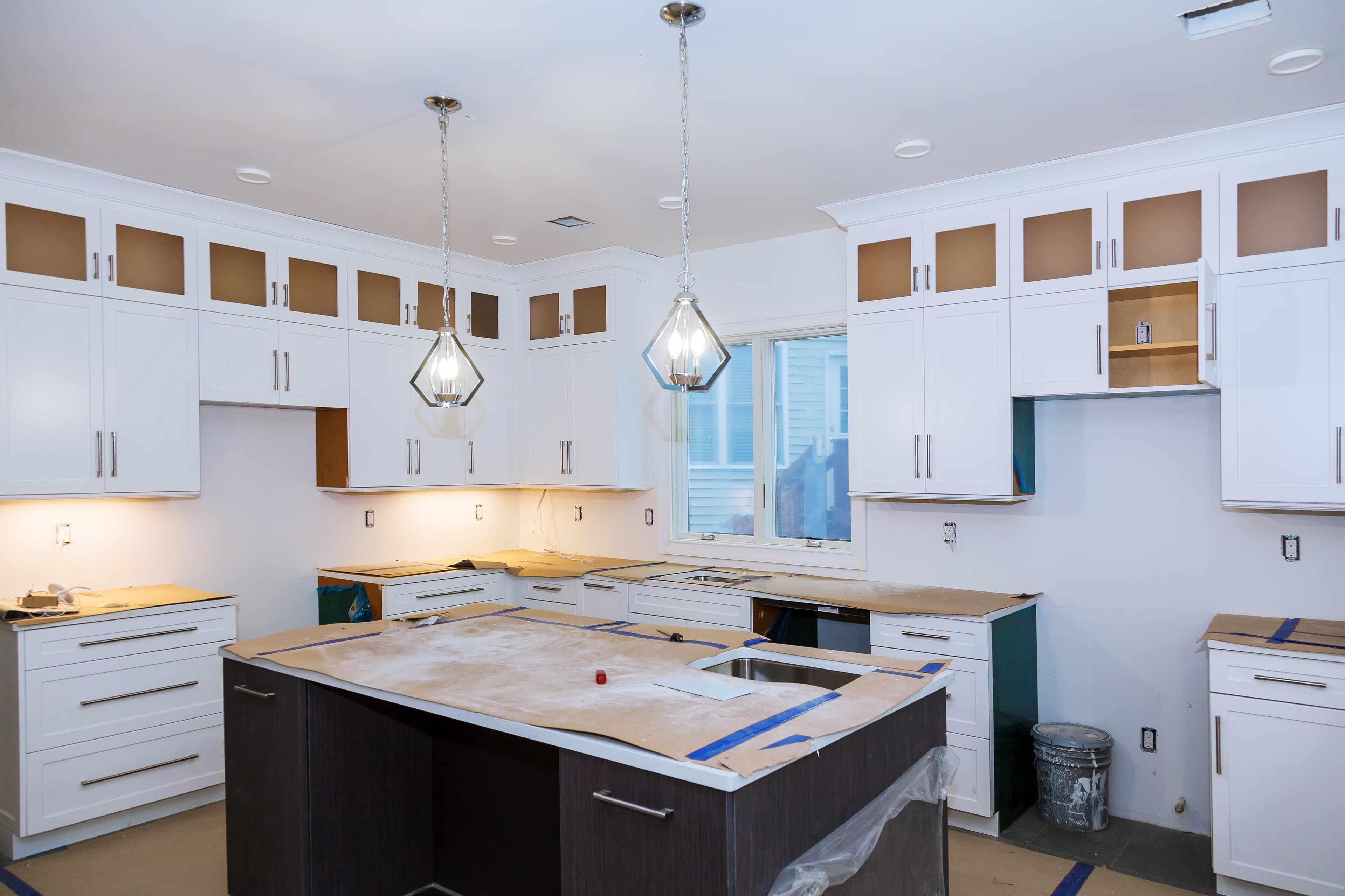 Professional kitchen renovation by Patriot Roofing